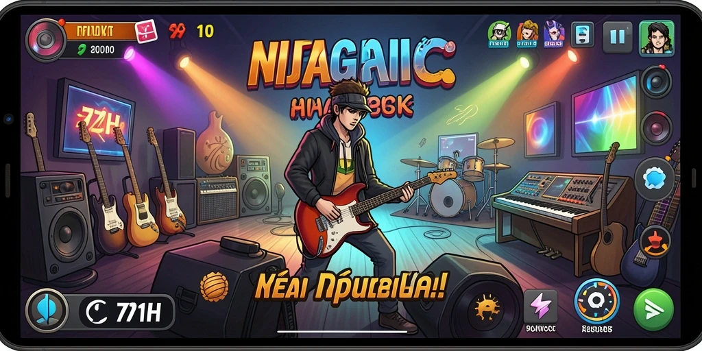 Tampilan gameplay 71H yang seru dan menyenangkan.