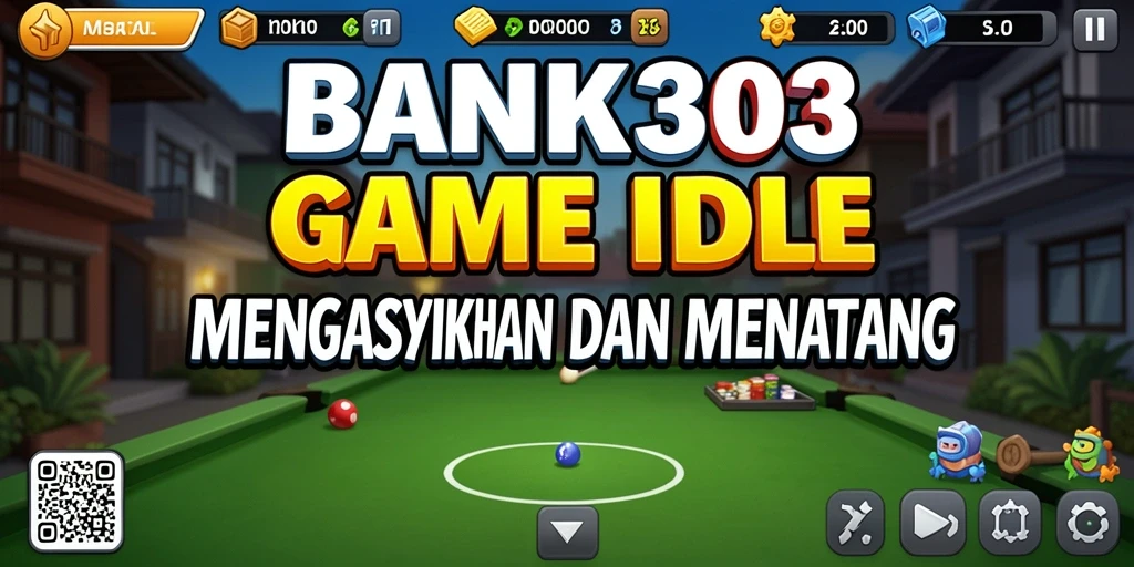 Screenshot BANK303 menampilkan tampilan gameplay yang menarik dan penuh warna.