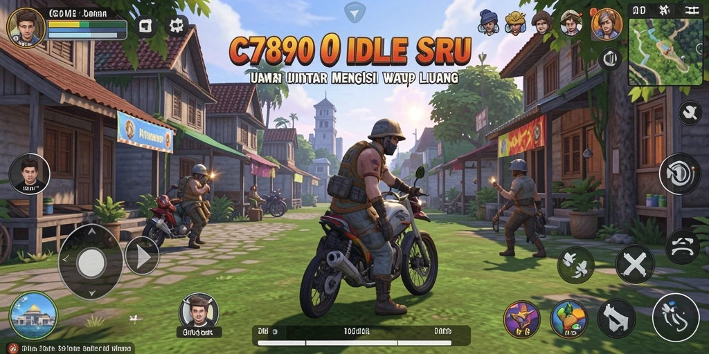 Screenshot utama C7890 menampilkan gameplay Idle yang menarik.