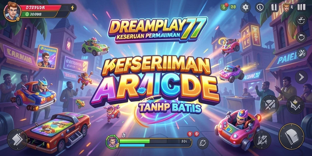 Tampilan gameplay seru dan mendebarkan dari DREAMPLAY77.