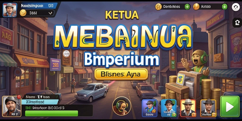 Tampilan gameplay KETUA yang mendalam dan menawan.