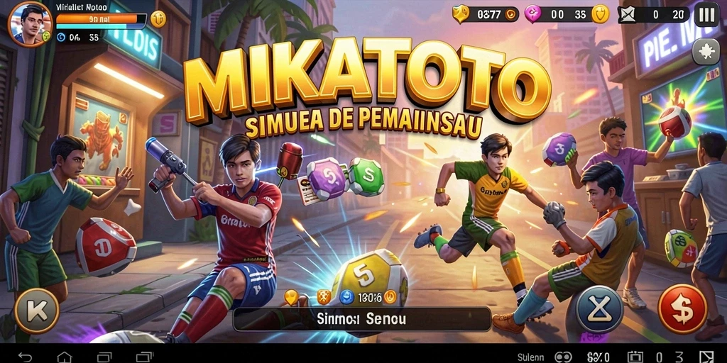 Tampilan gameplay MIKATOTO yang menarik dan dinamis.