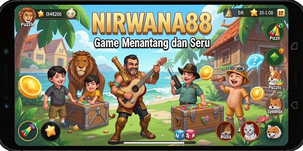 Tampilan gameplay NIRWANA88 yang mengasyikkan dan penuh tantangan.