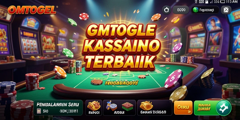 Tampilan permainan Kasino yang menarik dengan grafik berkualitas tinggi.