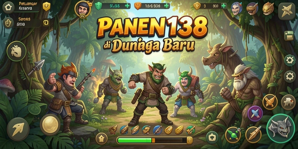 Screenshot gameplay PANEN138 menunjukkan aksi penuh petualangan yang mendebarkan.