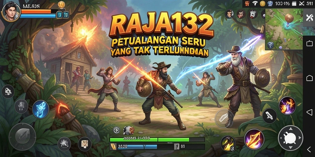 Tampilan menarik dari gameplay RAJA132 yang menegangkan dan mendebarkan.