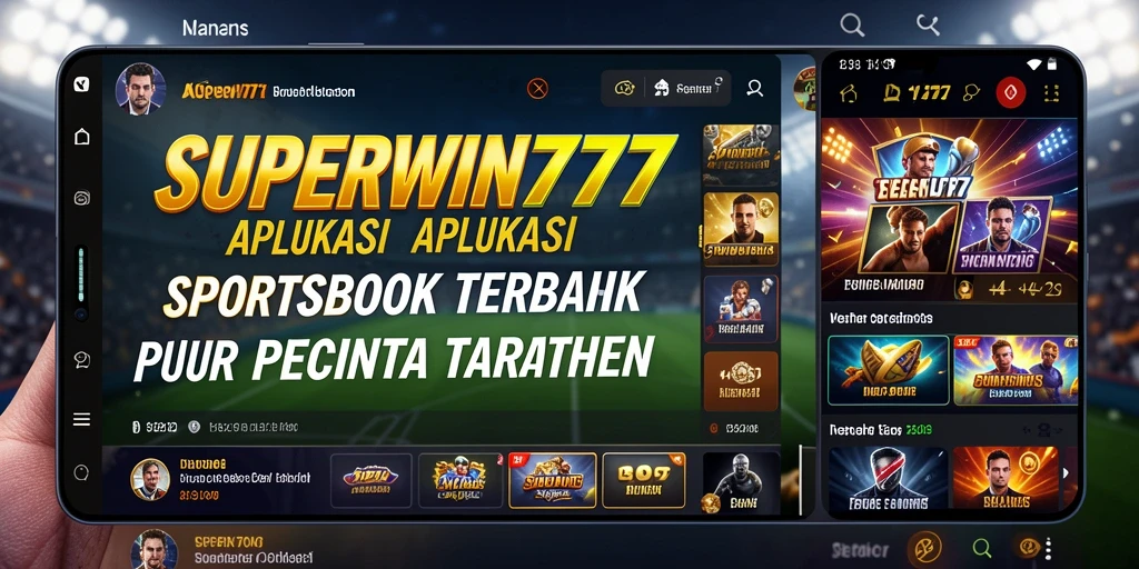 Screenshot gameplay SUPERWIN777 menampilkan taruhan olahraga yang mengasyikkan.